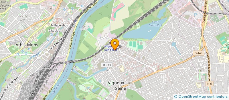 localisation de l'entreprise ALTER ECO THERMIQUE à VIGNEUX-SUR-SEINE