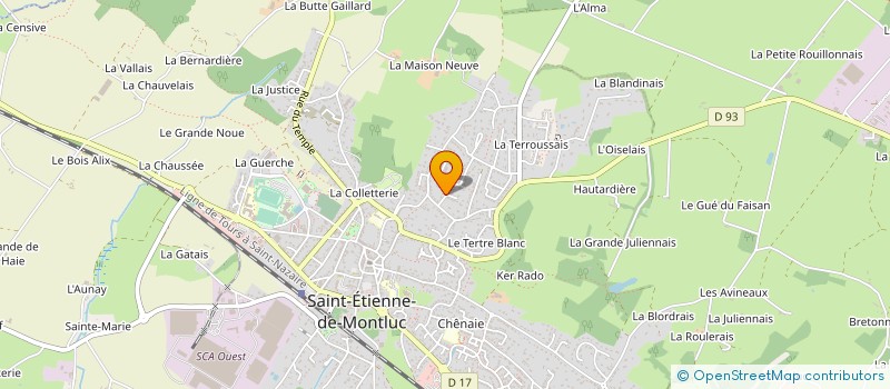 localisation de l'entreprise ALTER EG'EAU  SAINT-ETIENNE-DE-MONTLUC