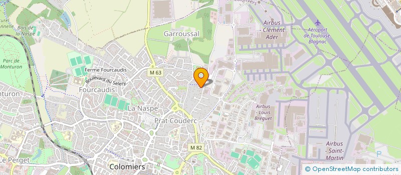 localisation de l'entreprise ALTER EGO 31 à TOULOUSE
