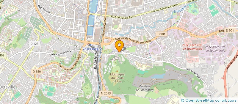 localisation de l'entreprise ALTER EGO  CHERBOURG-EN-COTENTIN