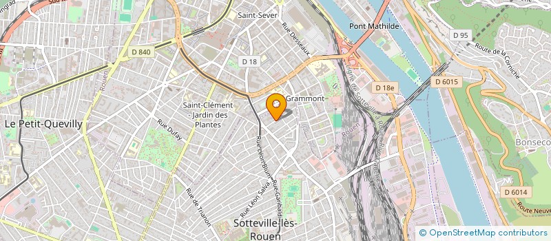 localisation de l'entreprise ALTER EGO  SOTTEVILLE-LES-ROUEN