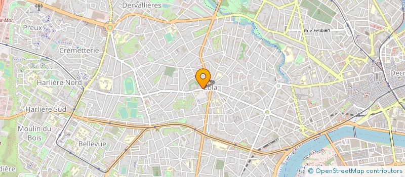localisation de l'entreprise ALTER EGO à NANTES