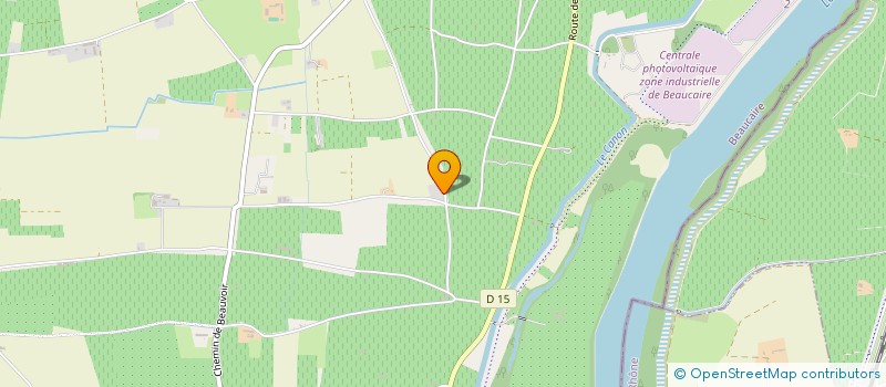 localisation de l'entreprise ALTER EGO  BEAUCAIRE