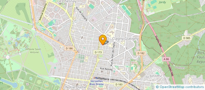 localisation de l'entreprise ALTER EGO CAPITAL ADVISORY à VERSAILLES