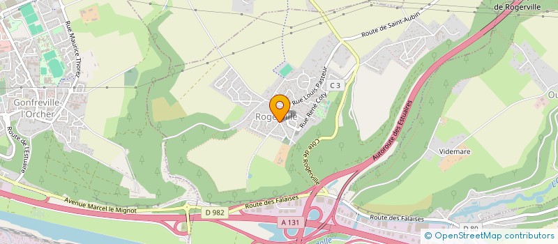 localisation de l'entreprise ALTER EGO & CO  ROGERVILLE