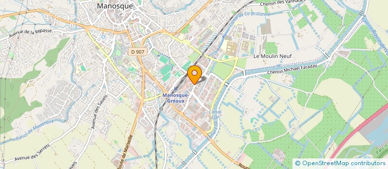 localisation de l'entreprise ALTER EGO CONSEIL ET EXPERTISE à MANOSQUE