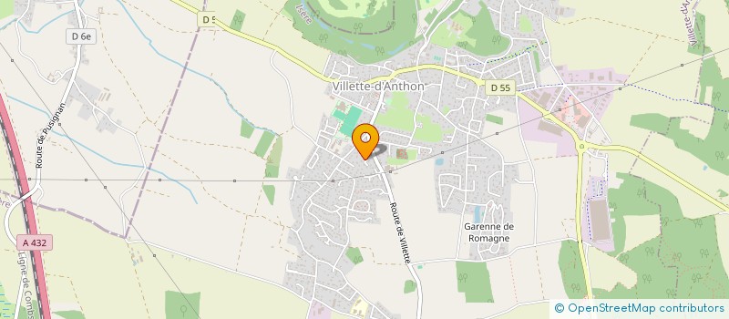 localisation de l'entreprise ALTER EGO PATRIMOINE  VILLETTE-D'ANTHON