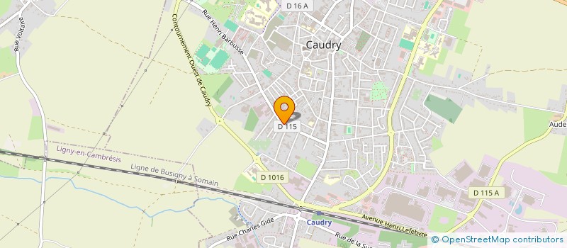 localisation de l'entreprise ALTER ENERGY à CAUDRY