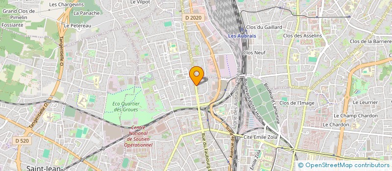 localisation de l'entreprise ALTER ERGOS à ORLEANS