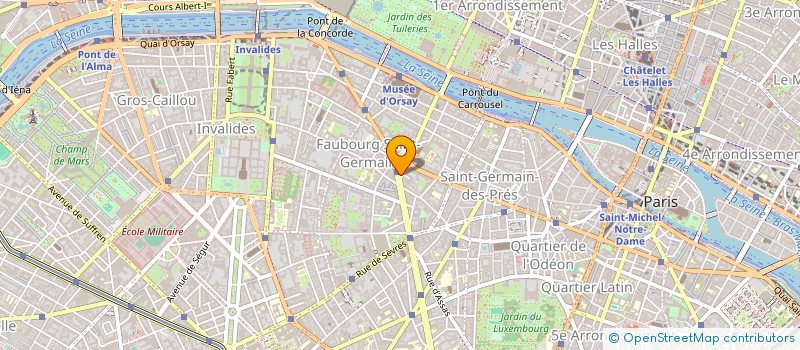 localisation de l'entreprise ALTER FILMS  PARIS