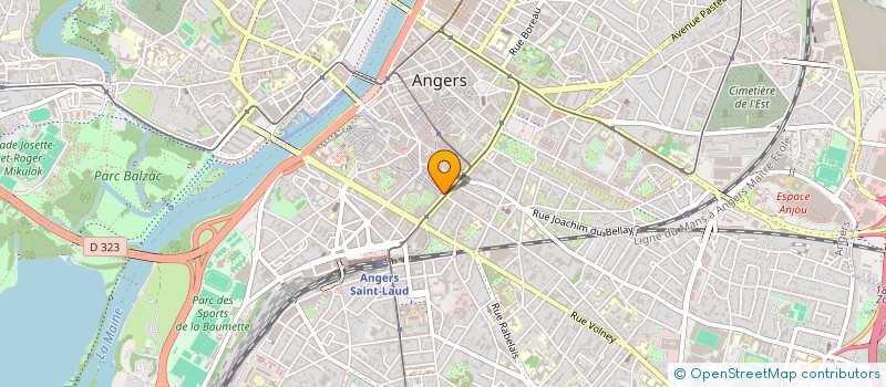 localisation de l'entreprise ALTER GE à ANGERS
