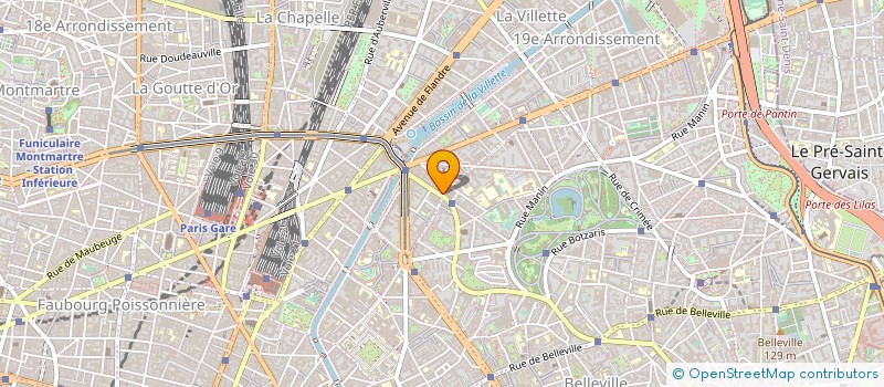 localisation de l'entreprise ALTER GRAMMA à PARIS