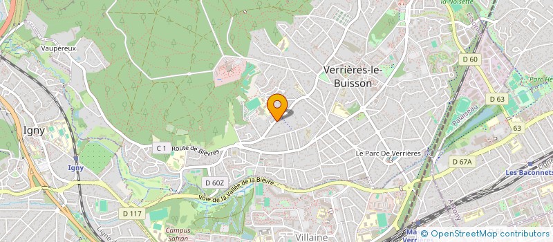 localisation de l'entreprise ALTER HOME à VERRIERES-LE-BUISSON