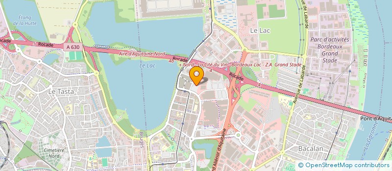 localisation de l'entreprise ALTER INSERTION  BORDEAUX