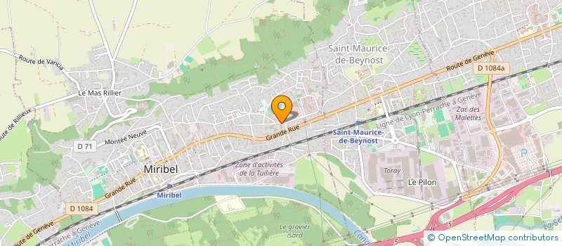 localisation de l'entreprise ALTER MODUS à MIRIBEL