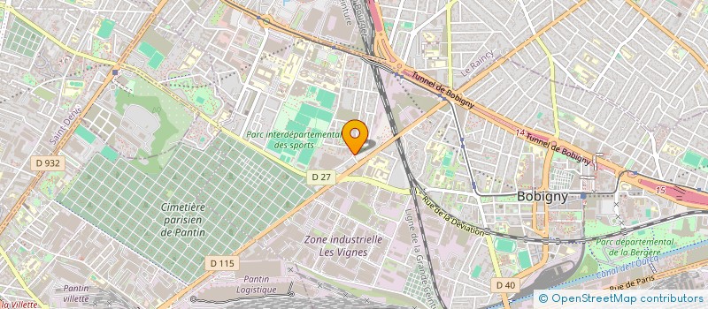 localisation de l'entreprise ALTER MONDO  BOBIGNY