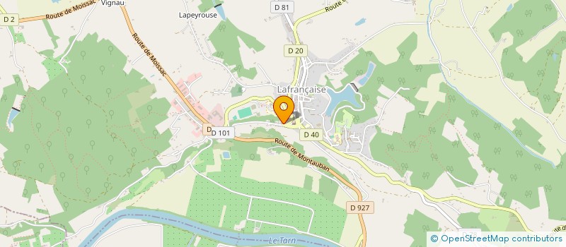 localisation de l'entreprise ALTER-NATIVE  LAFRANCAISE