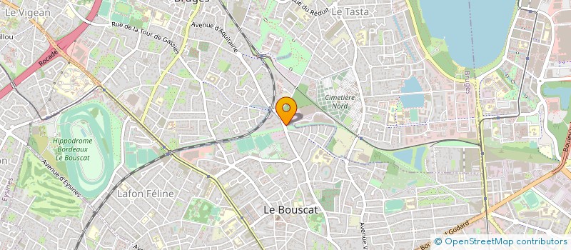 localisation de l'entreprise ALTER OAK  LE BOUSCAT