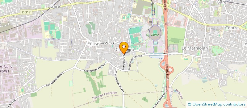 localisation de l'entreprise ALTER PERCEPTION  DECINES-CHARPIEU