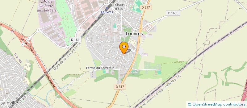 localisation de l'entreprise ALTER PERFORMANCE  LOUVRES