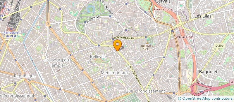 localisation de l'entreprise ALTER PERSONA FILMS  PARIS