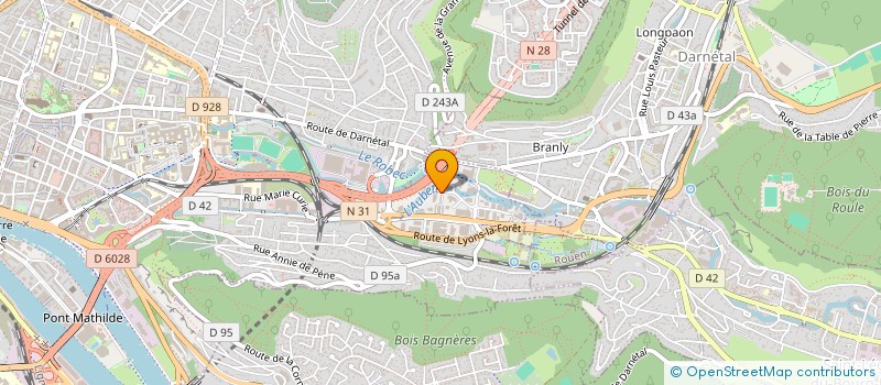 localisation de l'entreprise ALTER RENOVATION à ROUEN