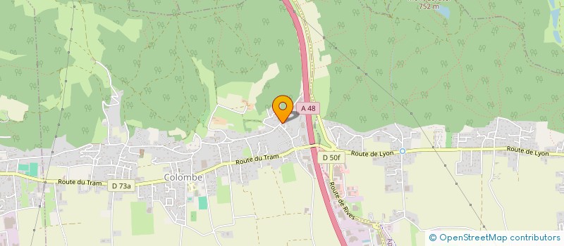 localisation de l'entreprise ALTER RH 38 à MOIRANS