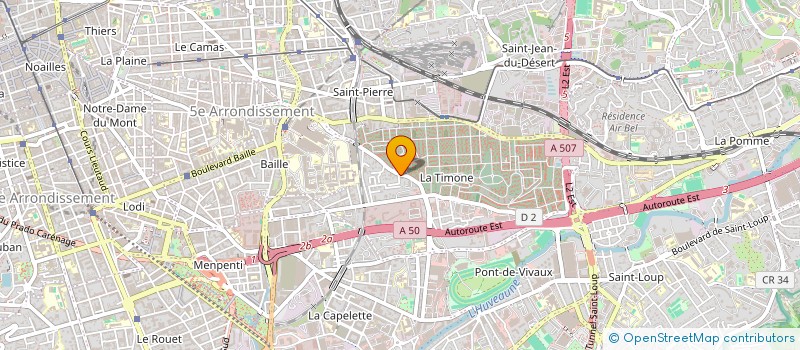 localisation de l'entreprise ALTER SUD à MARSEILLE