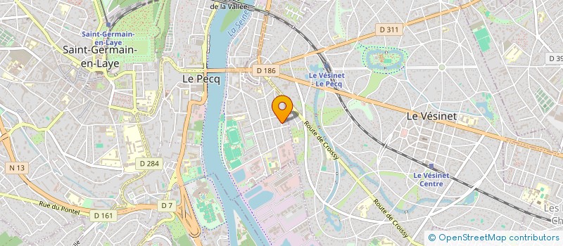 localisation de l'entreprise ALTER TELECOM à LE PECQ