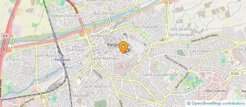 localisation de l'entreprise ALTER THEATRE à PERPIGNAN