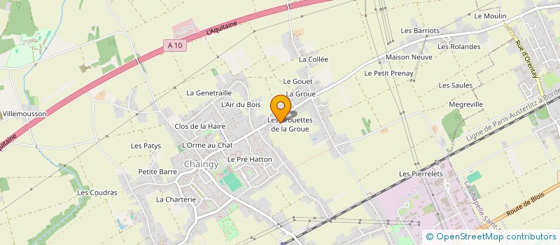 localisation de l'entreprise ALTER TRIUM à CHAINGY