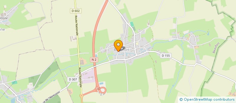 localisation de l'entreprise ALTER VITAM  BEAUFORT