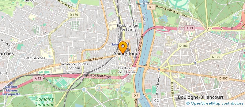 localisation de l'entreprise ALTER WAY à ASNIERES-SUR-SEINE