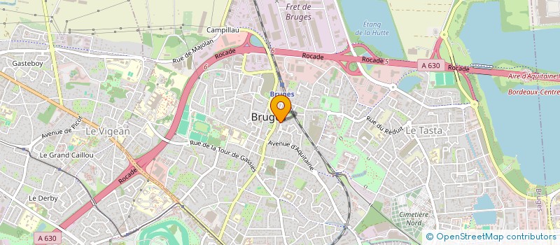 localisation de l'entreprise ALTER Z'EGAUX ASSOCIATION DE PARENTS ET PROFESSIONNELS AUTOUR DES LOISIRS ET DE LA SOCIALISATION D'ENFANTS PORTEURS DE T à BRUGES