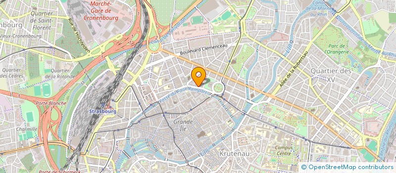 localisation de l'entreprise ALTERA à STRASBOURG