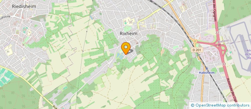 localisation de l'entreprise ALTERA  RIXHEIM