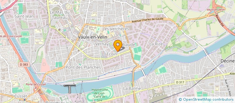 localisation de l'entreprise ALTERA FORMATIONS  VAULX-EN-VELIN