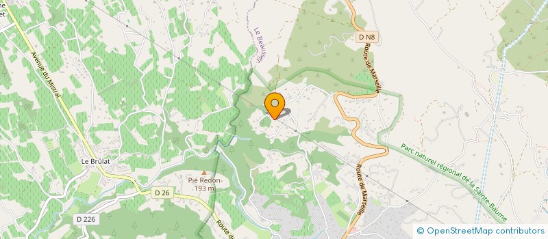 localisation de l'entreprise ALTERA IMMOBILIER  LE BEAUSSET