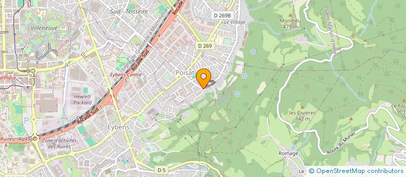 localisation de l'entreprise ALTERACTIV  POISAT