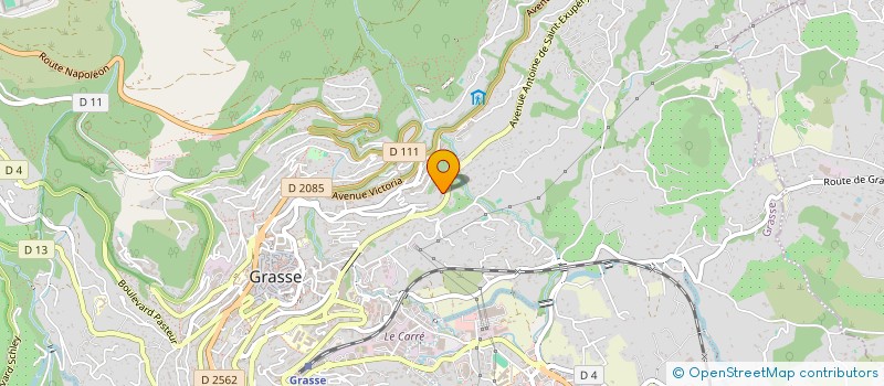 localisation de l'entreprise ALTERAN CONSEIL  GRASSE