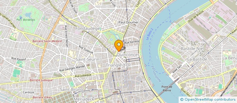 localisation de l'entreprise ALTERANGLE  BORDEAUX