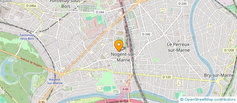 localisation de l'entreprise ALTERAVE  NOGENT-SUR-MARNE