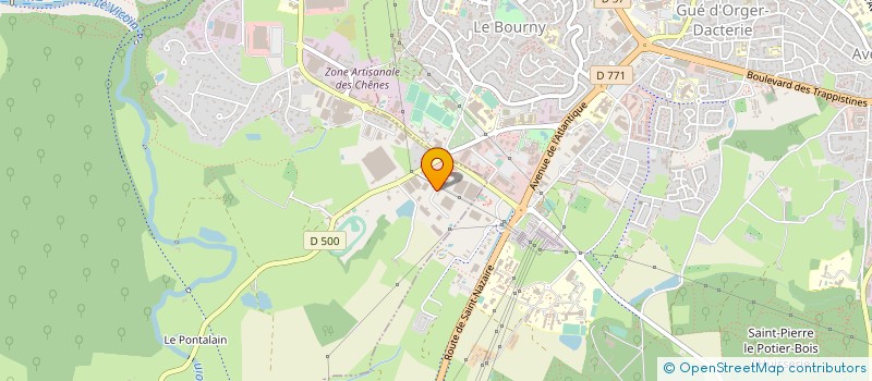 localisation de l'entreprise ALTERAVENIR à SAINT-BERTHEVIN
