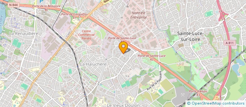 localisation de l'entreprise ALTERBIZ à NANTES