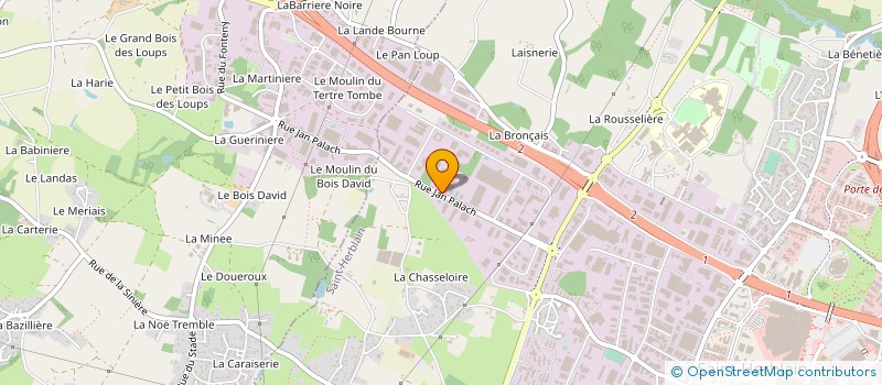 localisation de l'entreprise ALTERBURO DISTRIBUTION à SAINT-HERBLAIN