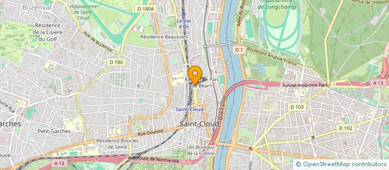 localisation de l'entreprise ALTERCIO à SAINT-CLOUD