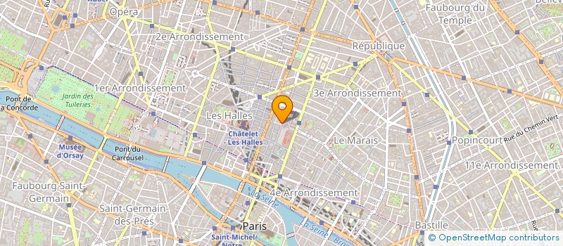 localisation de l'entreprise ALTERCOM à PARIS