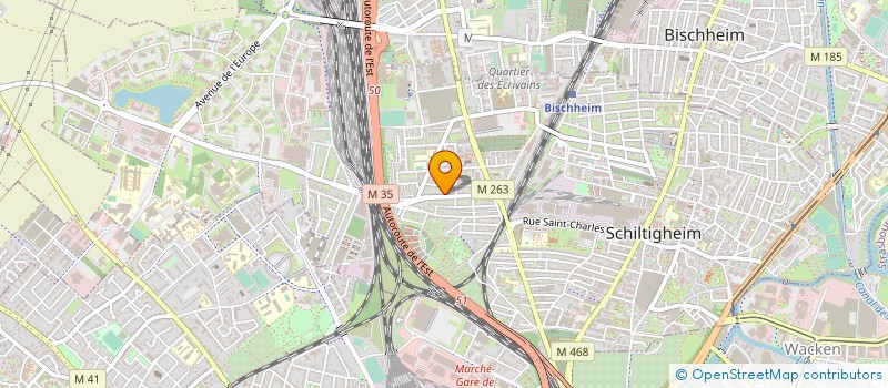 localisation de l'entreprise ALTERDIA à STRASBOURG