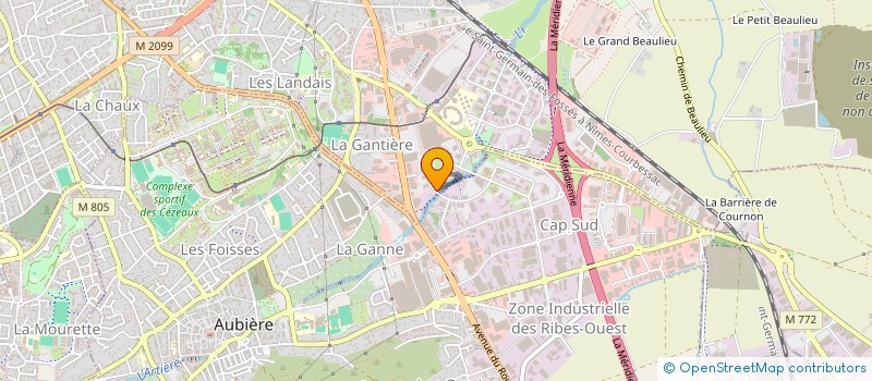 localisation de l'entreprise ALTERDIAG à CLERMONT-FERRAND