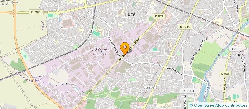 localisation de l'entreprise ALTERDIS à LUISANT
